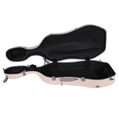 DXKY DCC-2PK Karbon Çello Case (Pembe)