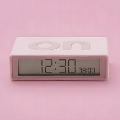 LEXON Flip Alarm Saat Pembe