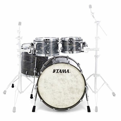 TAMA TW42RZSA-SCS STAR Walnut Satin Charcoal Japanese Sen 4 Parça (22B/10T/12T/16F) Akustik Davul Seti