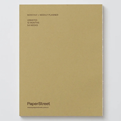 PAPER STREET Everyday Planner - Olive Defter