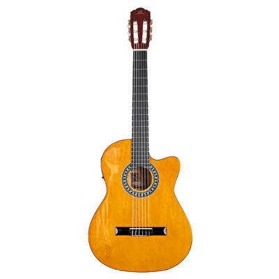 Barcelona LC 3900 CEQ OR Elektro Klasik Gitar