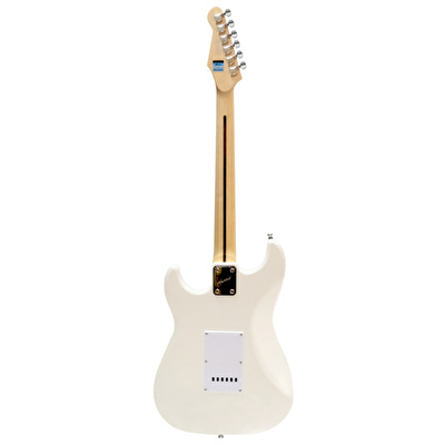 Mantic MST100-HWH Aksesuarlı ve Amfili Beyaz Elektro Gitar Paketi