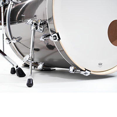 PEARL EXX725BR/C21 Export EXX Smokey Chrome 5 Parça (22B/12T/13T/16F/14S) Aksamlı ve Zilli Akustik Davul Seti