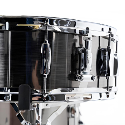 PEARL EXX725BR/C21 Export EXX Smokey Chrome 5 Parça (22B/12T/13T/16F/14S) Aksamlı ve Zilli Akustik Davul Seti