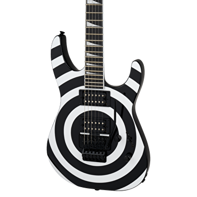 Jackson X Series Soloist™ SLX DX Graphic Series Amaranth Klavye Bullseye Elektro Gitar
