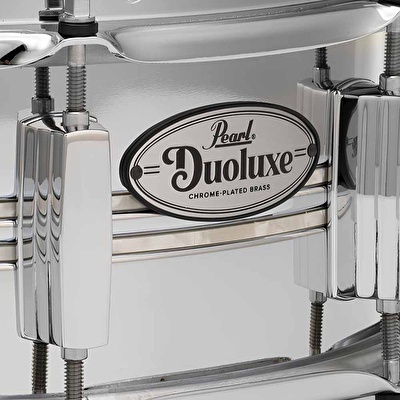 PEARL DUX1465BR/405 Duoluxe Nicotine White Marine Pearl 14"x6.5" Trampet