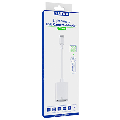SUNIX Lightning To Usb Kamera Adaptör