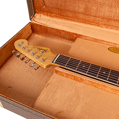 Fender Custom Shop Limited Edition 1963 Stratocaster Journeyman Relic Aged Lake Placid Blue Elektro Gitar