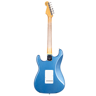 Fender Custom Shop Limited Edition 1963 Stratocaster Journeyman Relic Aged Lake Placid Blue Elektro Gitar