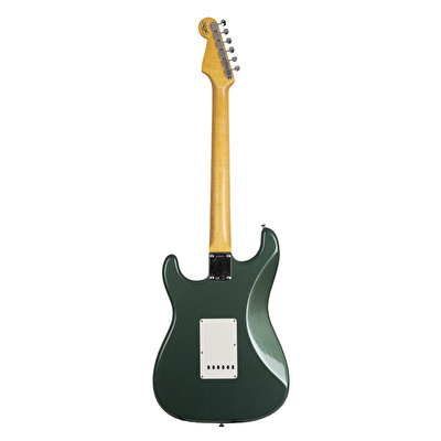 Fender Custom Shop Limited Edition L-Series Fat 1964 Stratocaster Closet Classic Aged Sherwood Green Elektro Gitar