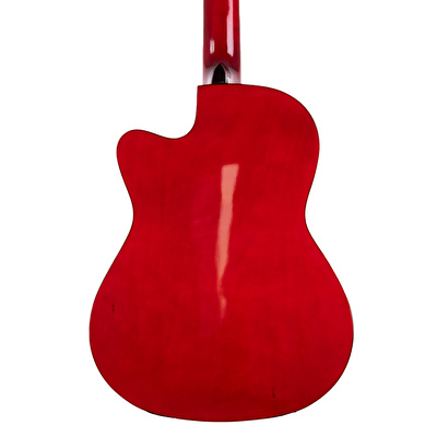 Barcelona LC 3900 CRDS Cutaway Kırmızı Sunburst Klasik Gitar