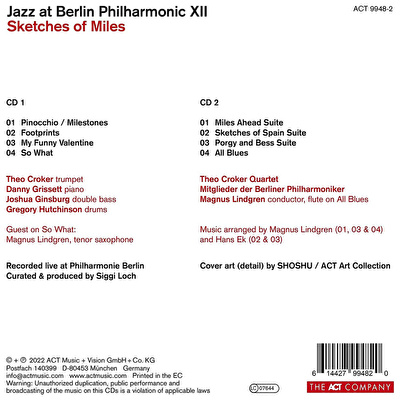 Theo Croker Quartet – Jazz At Berlin Philharmonic XII - Sketches Of Miles