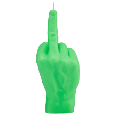 CANDLE HAND F*ck You Mum Neon Yeşil
