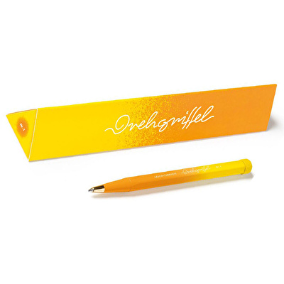 LEUCHTTURM Gradient Limited Edition Serisi Drehgriffel Tükenmez Kalem, Gündoğumu Sarı / Limon Sarı