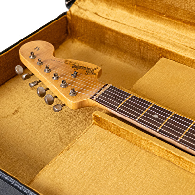 Fender Custom Shop Limited Edition 1967 Stratocaster HSS Relic Aged Black Elektro Gitar