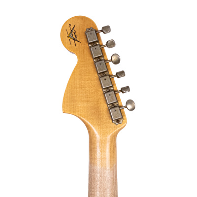 Fender Custom Shop Limited Edition 1967 Stratocaster HSS Relic Aged Black Elektro Gitar