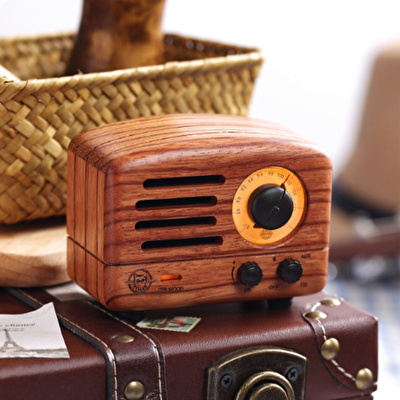 MUZEN OTR Wood - Rosewood (Taşınabilir FM Radyolu Bluetooth Hoparlör)