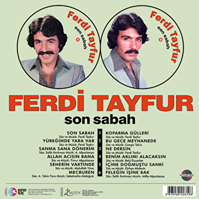 Ferdi Tayfur - Son Sabah (Picture Disc)