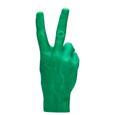 CANDLE HAND Peace Mum Yeşil
