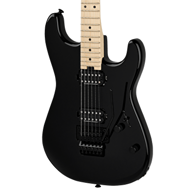 Charvel Pro Mod San Dimas® Style 1 HH FR MPL Akçaağaç Klavye Gloss Black Elektro Gitar