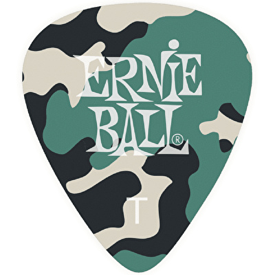 ERNIE BALL P09221 Kamuflaj Desenli Thin Pena (12 Adet)