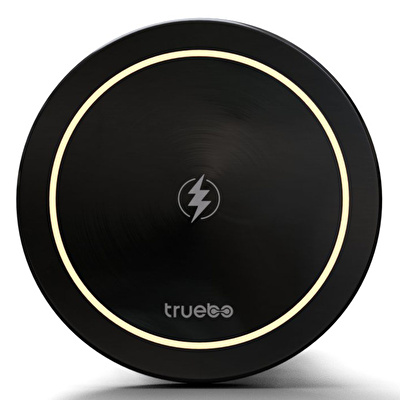 TRUEBO LightHolder Magsafe Şarjlı RGB Araç Telefon Tutucu - Siyah