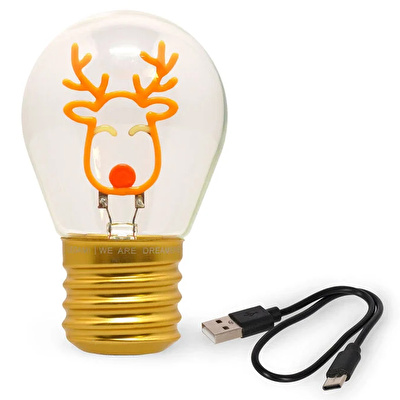 LEGAMI Yeni Yıl - Led Masa Işığı - Geyik