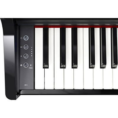 ROLAND GP-3-PE Parlak Siyah Mini Kuyruklu Dijital Piyano