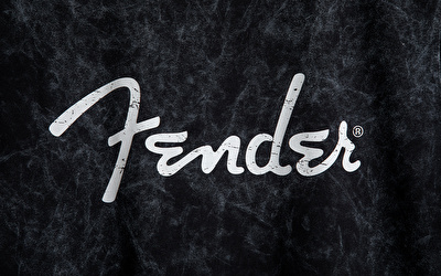 FENDER® Spaghetti Logo Tie-Dye Siyah T-Shirt