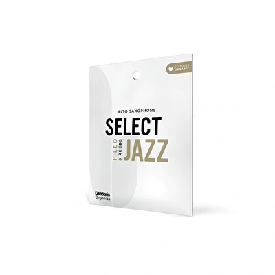 DADDARIO ORSF03ASX2M ORGANIC SELECT JAZZ FILED Alto Saksafon Kamışı No:2M - 3'lü Kutu