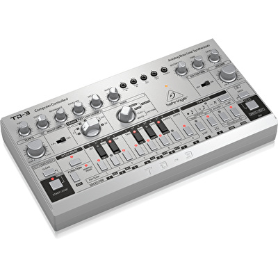 BEHRINGER TD-3-SR Analog Bass Line Synthesizer (Gri)