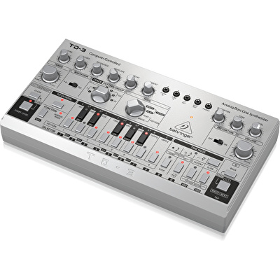 BEHRINGER TD-3-SR Analog Bass Line Synthesizer (Gri)