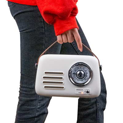 KOZMOS FB-R303-CR Retro Radyo ve Bluetooth Hoparlör