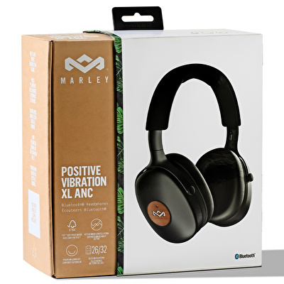 House Of Marley Postive Vibration XL ANC Black Kablosuz Kulak Üstü Kulaklık