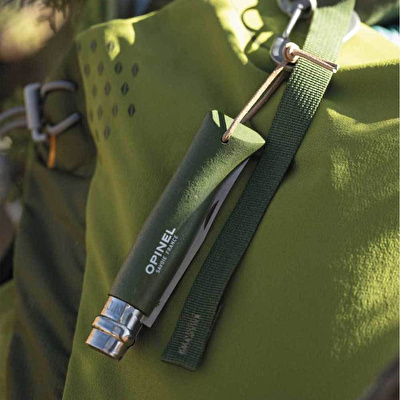 OPINEL Inox No 8 Gürgen Saplı Paslanmaz Çelik Çakı (Haki)