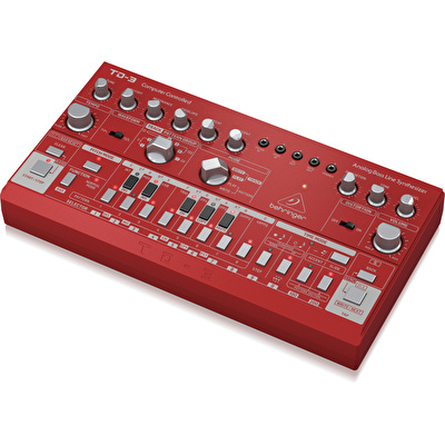 BEHRINGER TD-3-RD Analog Bass Line Synthesizer (Kırmızı)