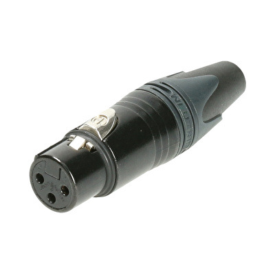 Neutrik NC3FXXB Dişi XLR Konektör