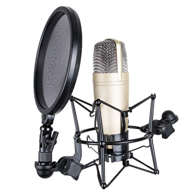 KOZMOS KS-2B Shock Mount Standı + Pop Filter
