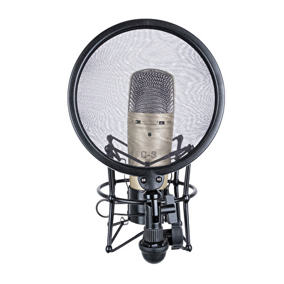 KOZMOS KS-2B Shock Mount Standı + Pop Filter