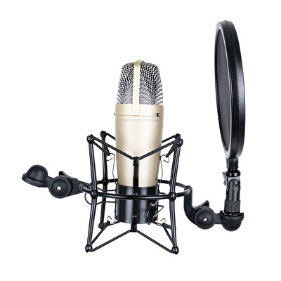 KOZMOS KS-2B Shock Mount Standı + Pop Filter