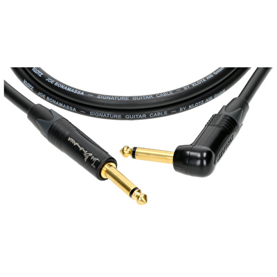 Klotz Joe Bonamassa Neutrik Açılı Altın Uçlu 3mt Gitar Kablosu
