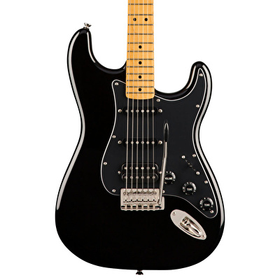 Squier Classic Vibe 70s Stratocaster HSS Akcaagac Klavye Black Elektro Gitar