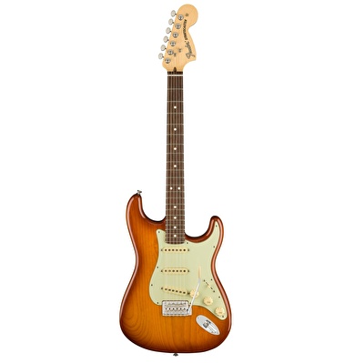 Fender American Performer Stratocaster Gülağacı Klavye Honey Burst Elektro Gitar