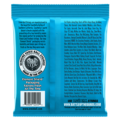 ERNIEBALL P02255 - Extra Slinky Classic Rock N Roll Pure Nickel Wrap 8-38 Elektro Gitar Teli
