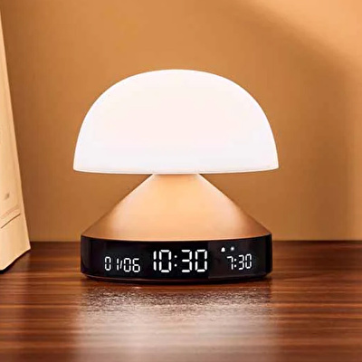 LEXON Mina Sunrise Alarm Saatli Gün Işığı Simulatörü & Aydınlatma Gold