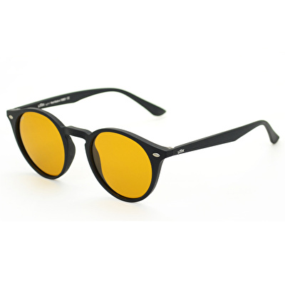 LOOKlight Letoon S-Size Matte Black Orange Gözlük