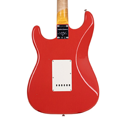 Fender Custom Shop Limited Edition 1963 Stratocaster Journeyman Relic Aged Fiesta Red Elektro Gitar
