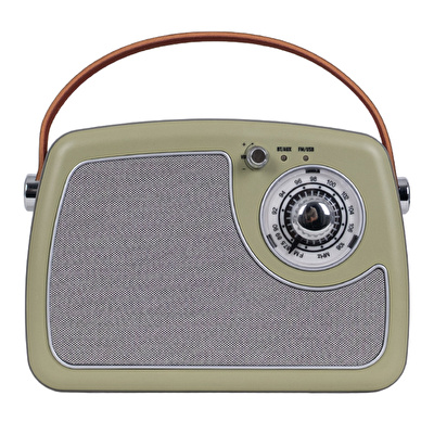KOZMOS FB-R902-GREEN Retro Radyo ve Bluetooth Hoparlör