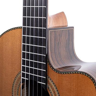 BARCELONA Armonia CEQ Natural Elektro Klasik Gitar