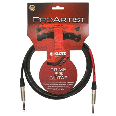 Klotz Pro Artist Neutrik Uçlu 3mt Enstrüman Kablosu